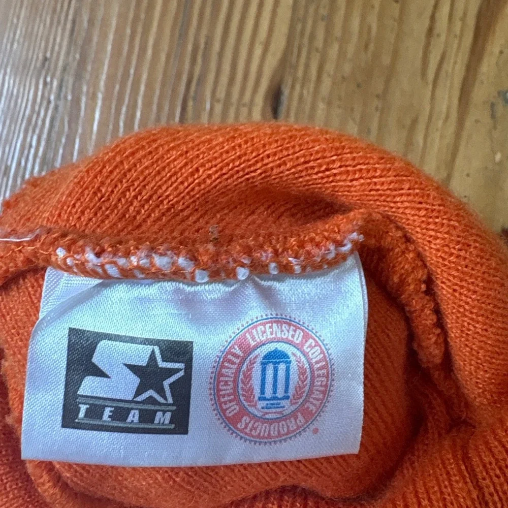 Starter‎ Beanie Kids Orange Clemson Tigers Paw Logo Knit Cuffed Hat SIZE OSFA